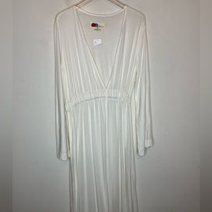 Free people beach cover up dress. Size Large.